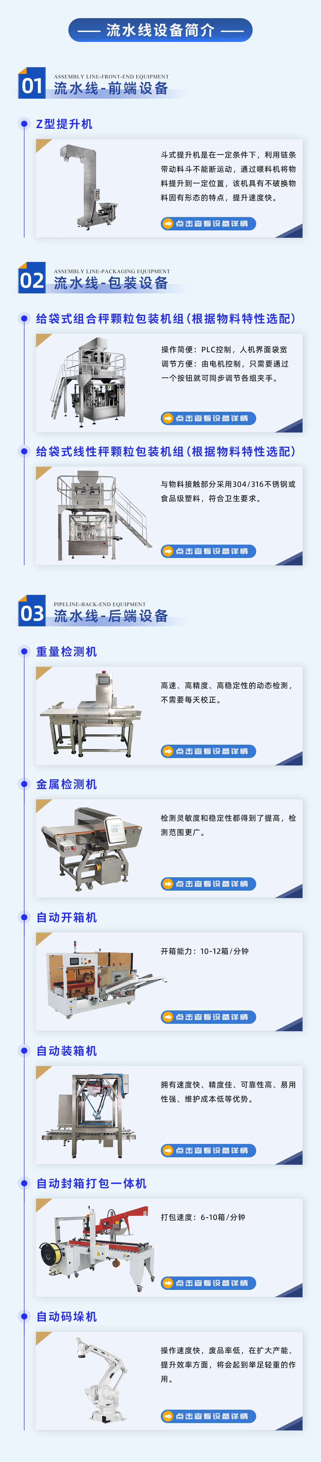 給袋式顆粒包裝流水線