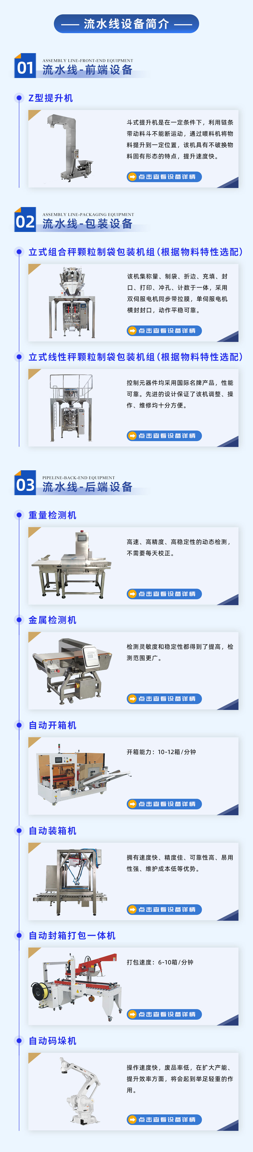 立式顆粒制袋包裝流水線